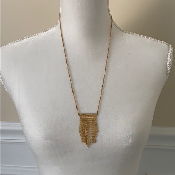Baublebar 14k gold waterfall necklace - Picture 2 of 4